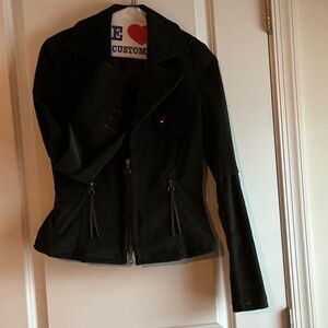 Dark green fine corduroy Women's jacket